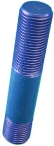 stud bolts for pipelines Blue Xylan Coated Stud Bolt